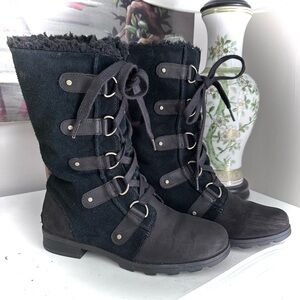 Sorel Women's Emelie Lace-Up Waterproof Boots